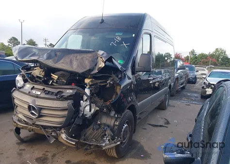 2025 Mercedes-Benz Sprinter 2500 Standard Roof 4-Cyl Diesel from USA, damaged, VIN W1Z4KFHY8SP810762